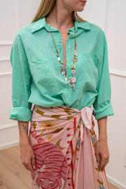 Camicia Essential acqua doppia tasca - HaveOne