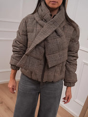 Piumino quadri in panno corto - Vicolo