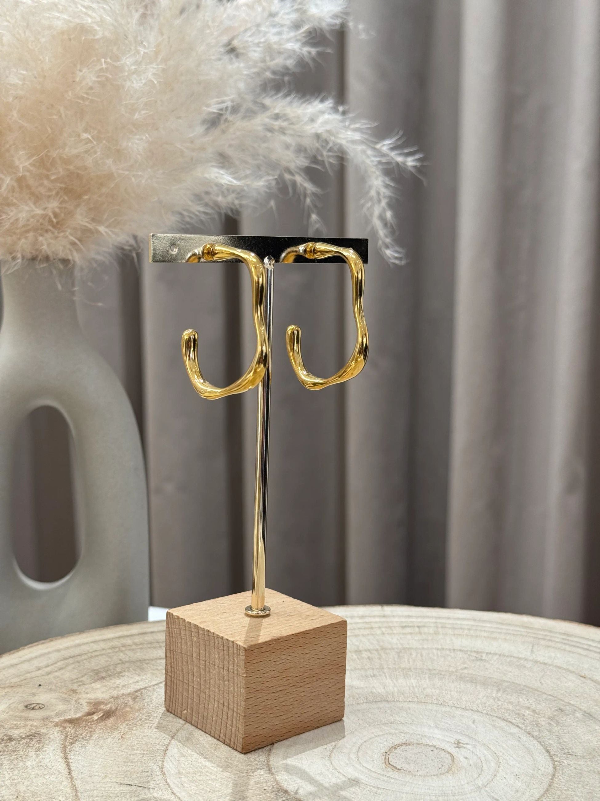 Orecchini flow oro - Calibro Shop