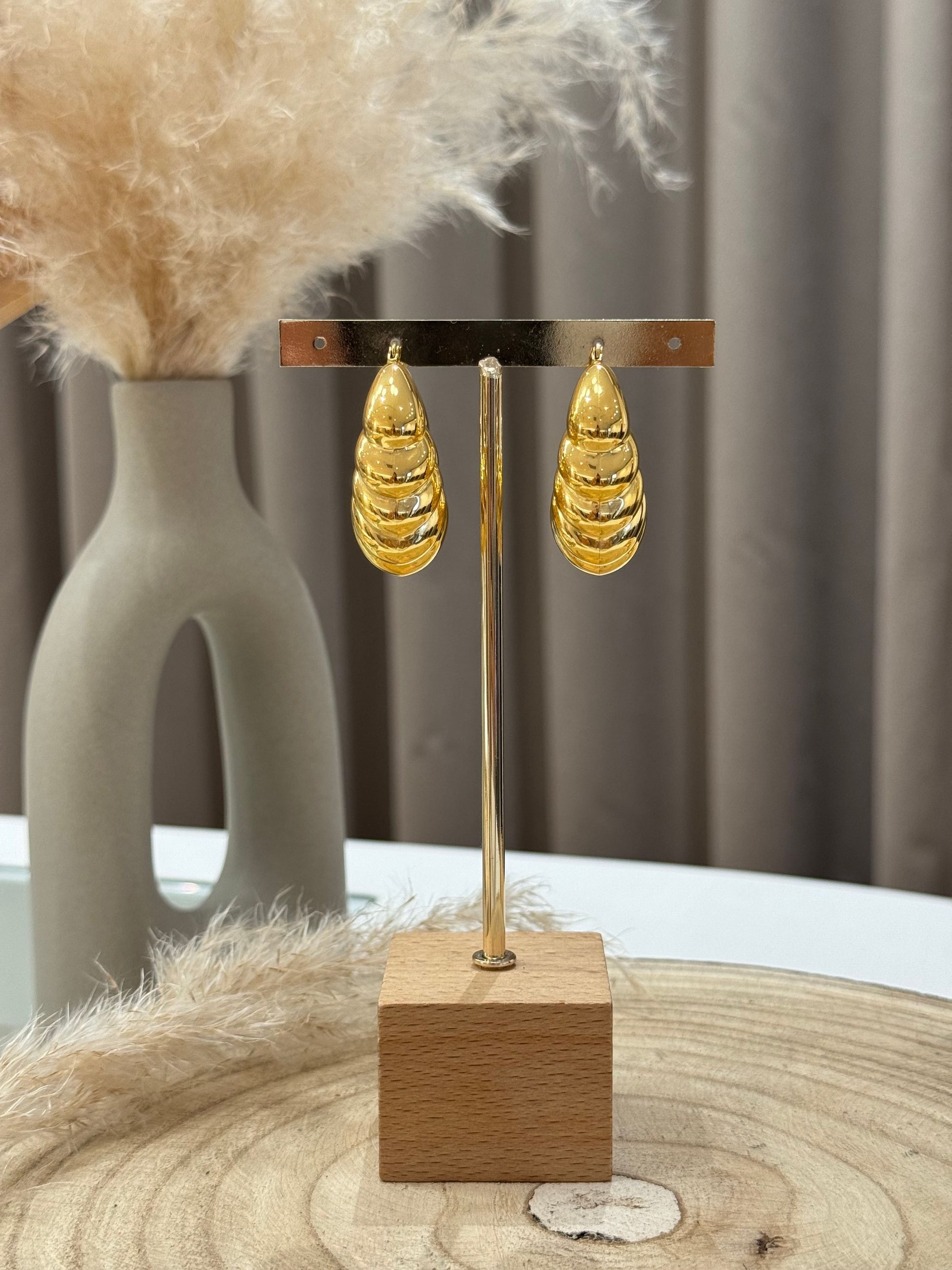 Orecchini Bold Twist oro - Calibro Shop