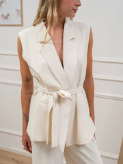 Gilet Irma burro con fusciacca - Vicolo