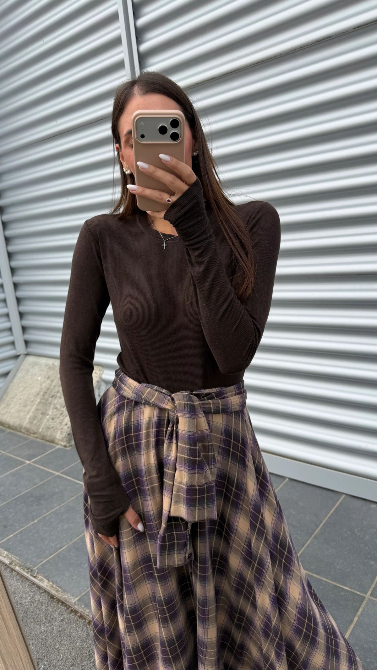 Maglia manicotto a costine misto cashmere - Tensione In
