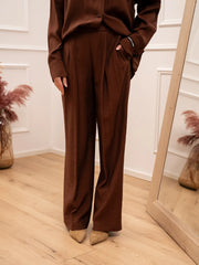 Pantaloni bruciato fit maschile in viscosa crash - SoAllure