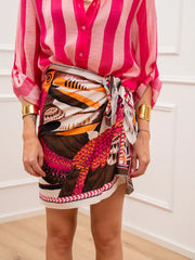 Gonna pareo mini Tucano fucsia - HaveOne