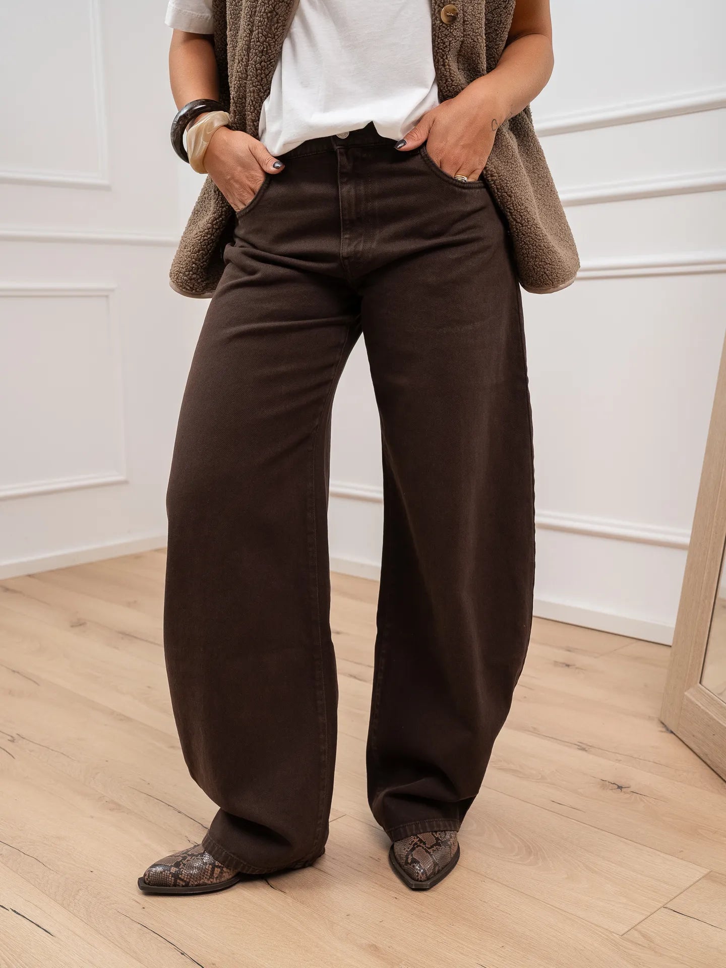 Jeans Denise balloon fit moro - Vicolo