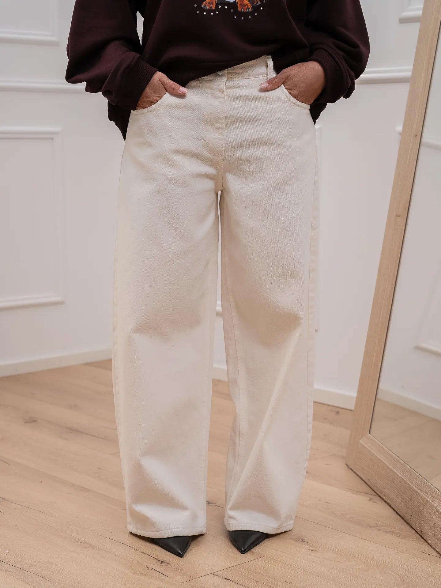 Jeans Bella denim burro - HaveOne
