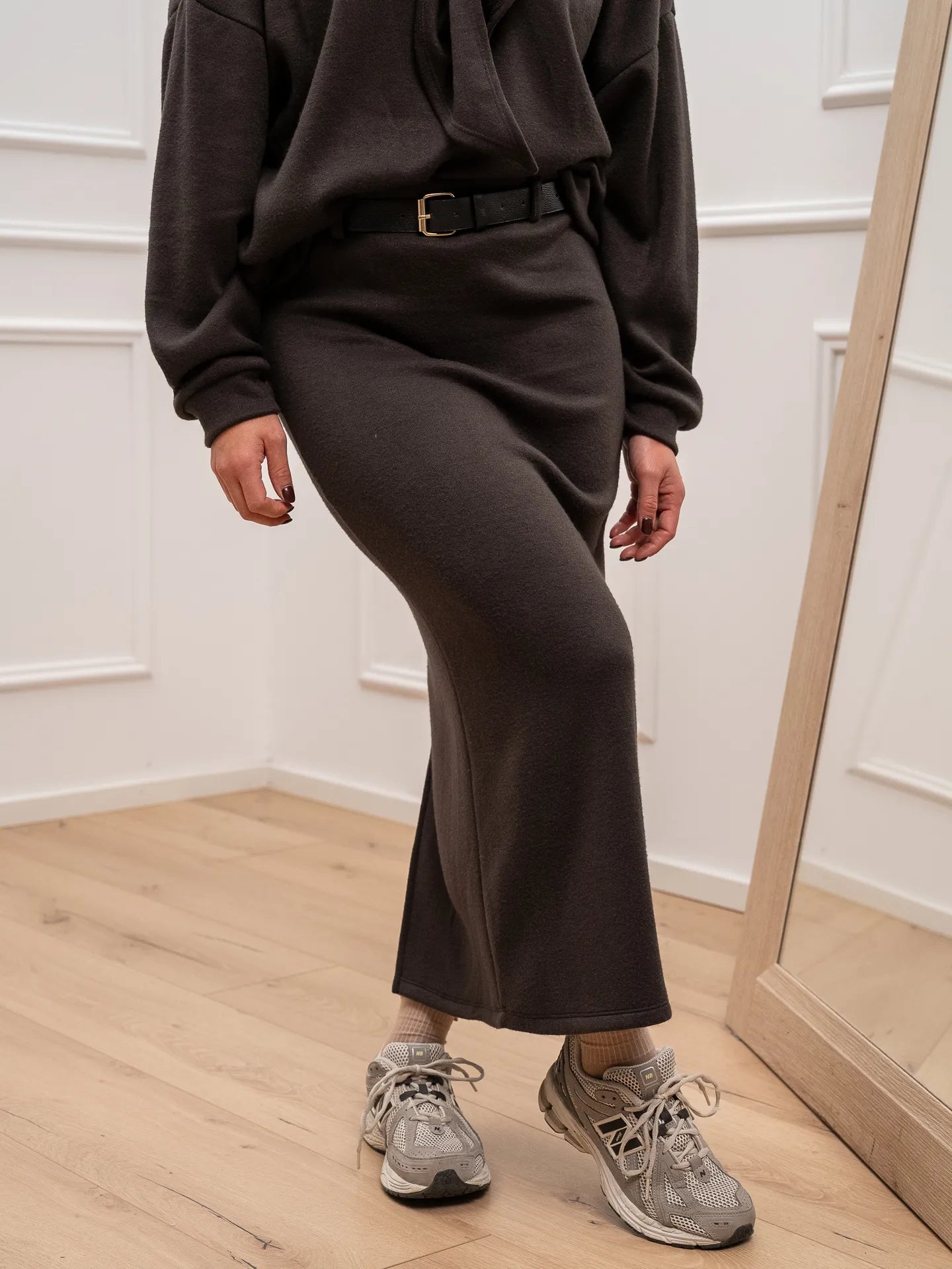 Gonna moro soft touch con cintura - HaveOne