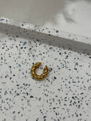 Ear cuff torchon oro - Calibro Shop