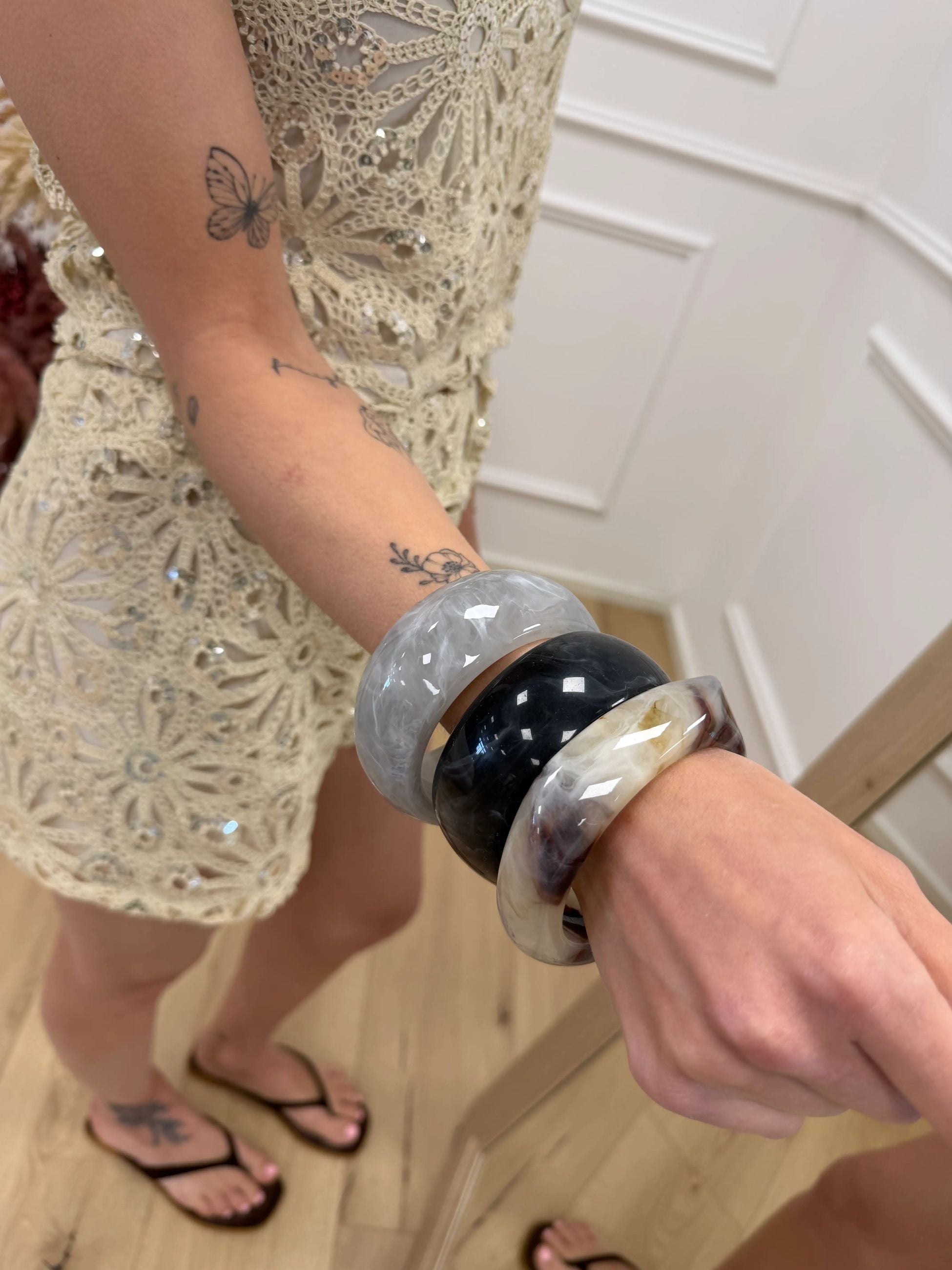 Bracciale trio grigio - Calibro Shop