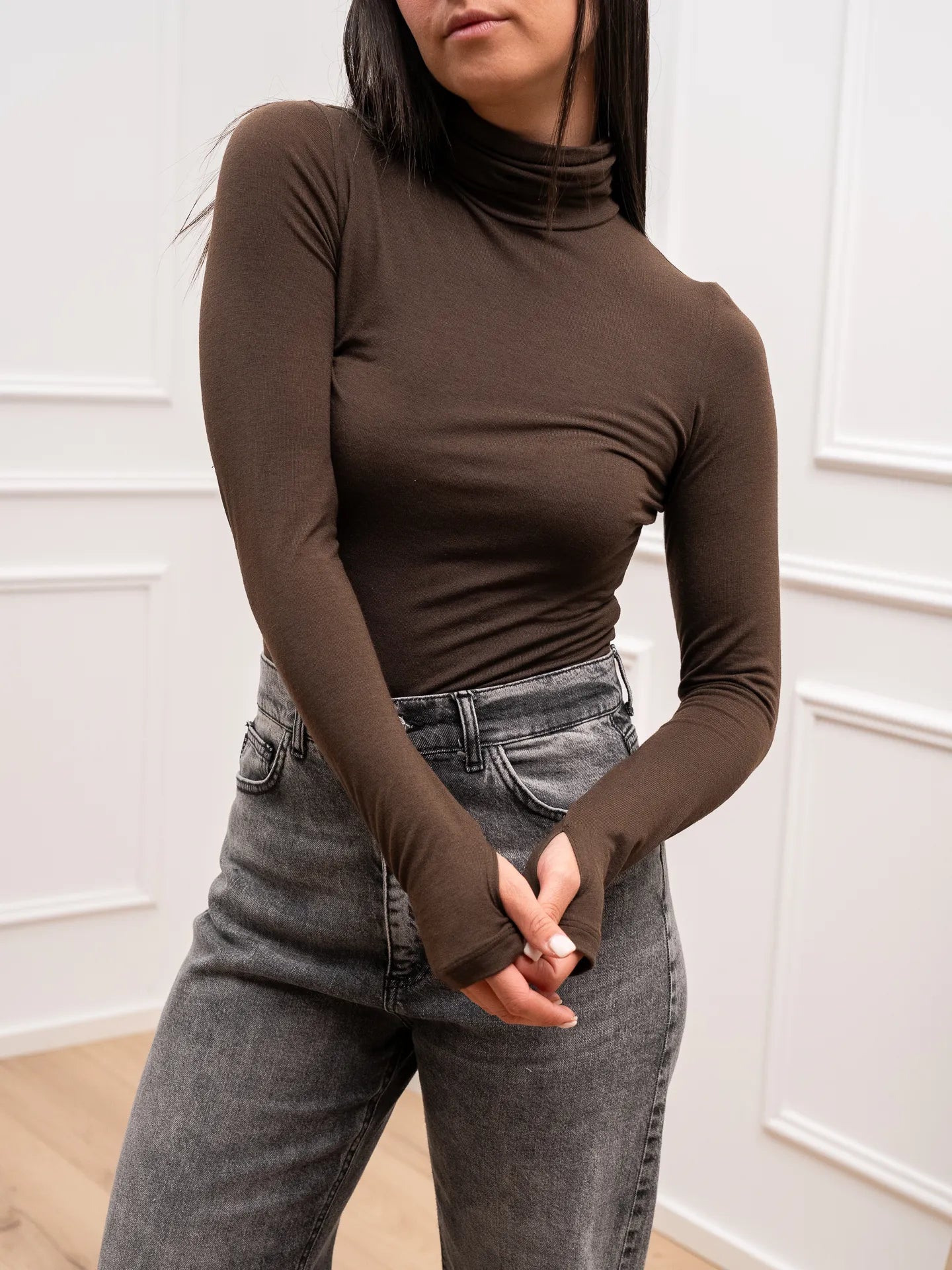 Dolcevita basic nocciola con manicotti - Vicolo