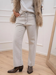 Jeans Tom grigio denim 90s - Tensione In