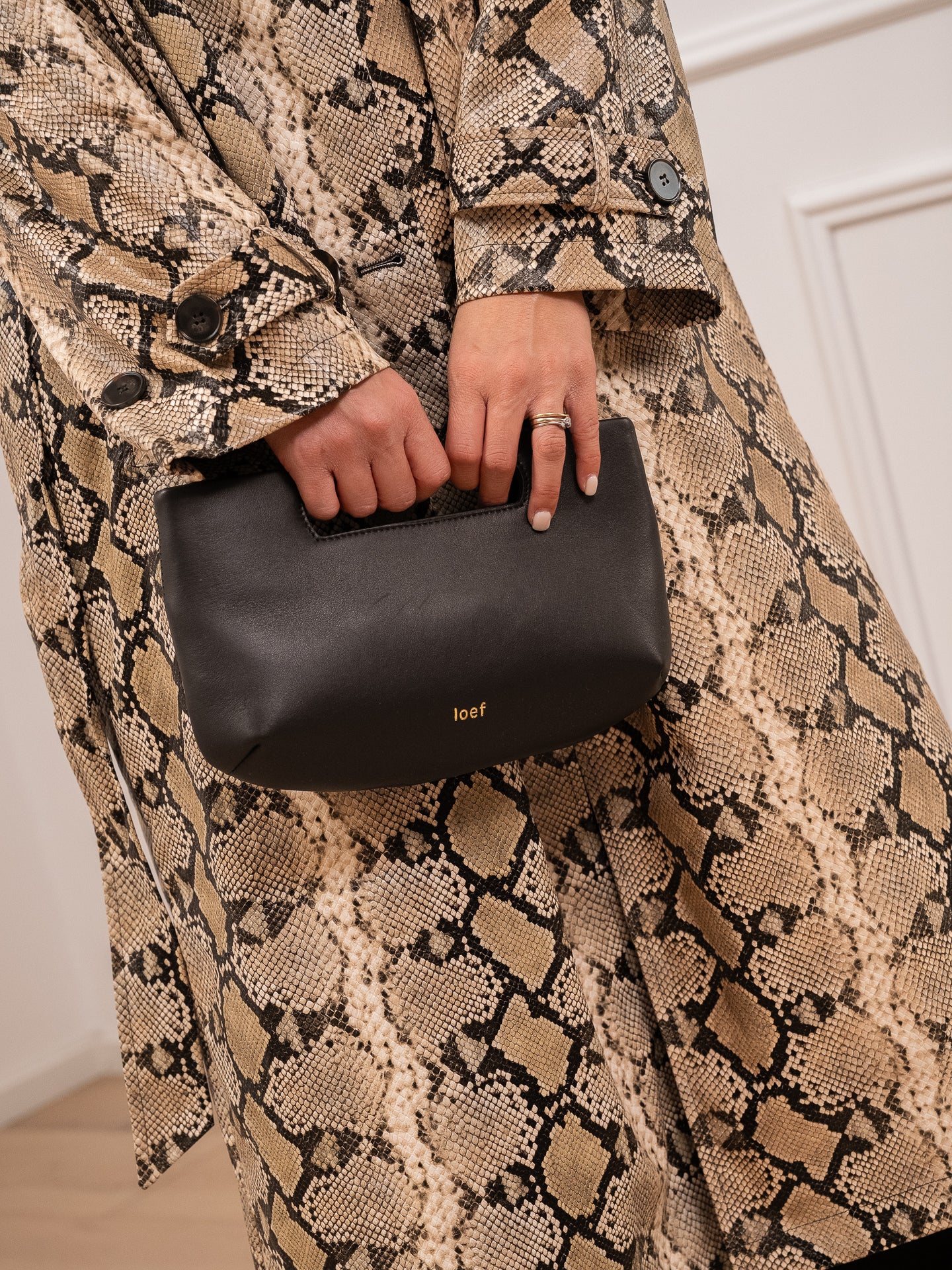 Borsa mini Dalia nera - Ioef