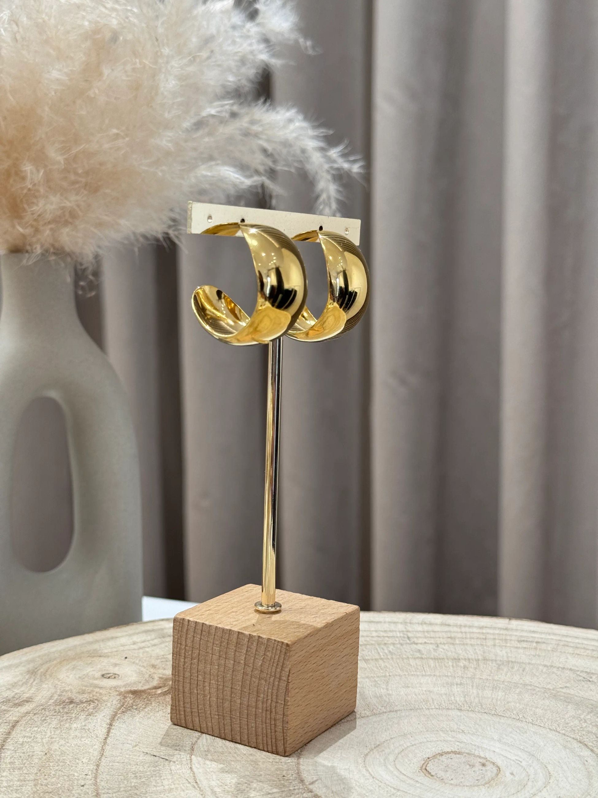 Orecchini Glow maxi oro - Calibro Shop