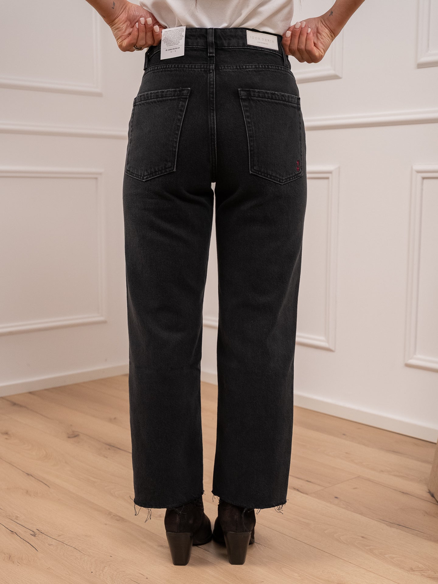 Jeans Jill nero - Icon Denim