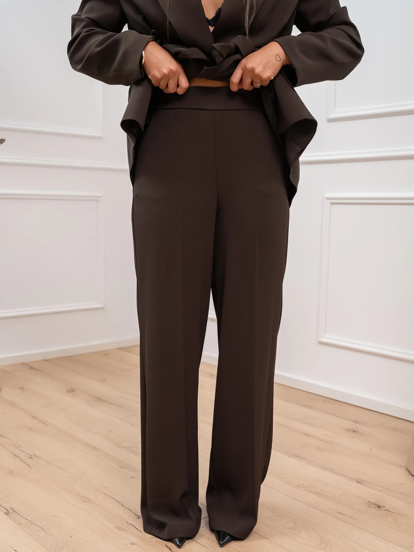 Pantaloni basic fondente - Vicolo