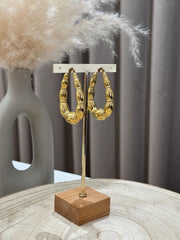 Orecchini Oval oro balloon - Calibro Shop