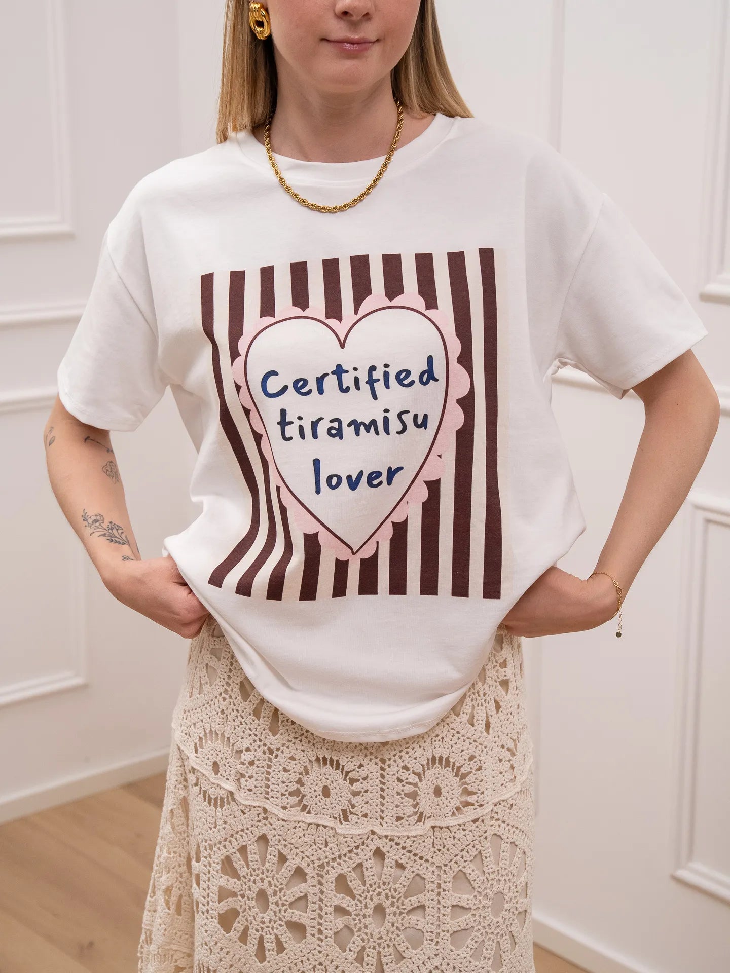 T shirt print Tiramisù - Calibro Shop