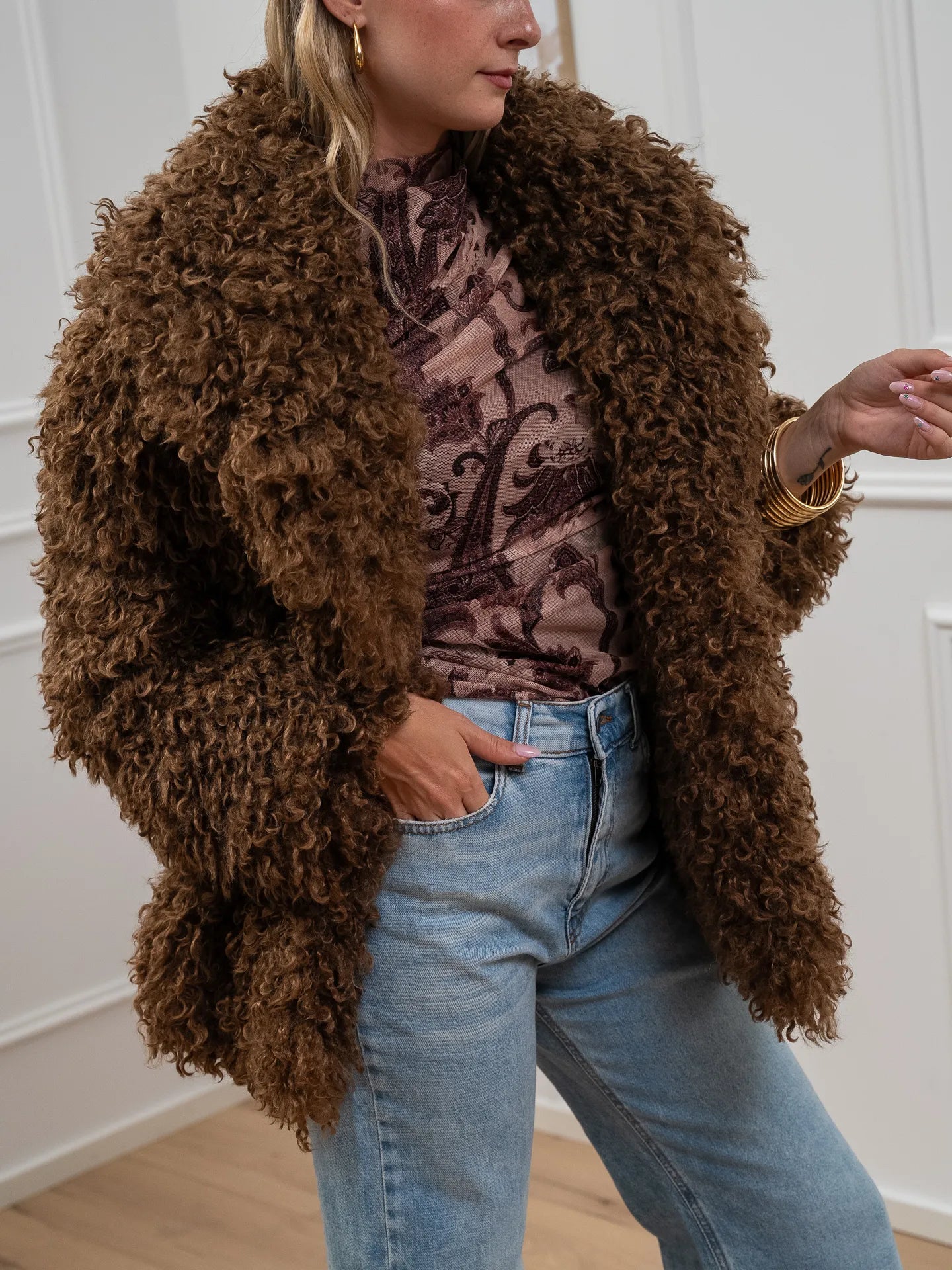 Pelliccia Poison caramello - Aniye By