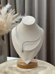 Collana rigida Snake argento - Calibro Shop