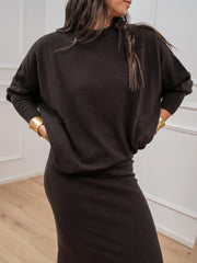 Maglia maxi fondente misto cashmere - Vicolo