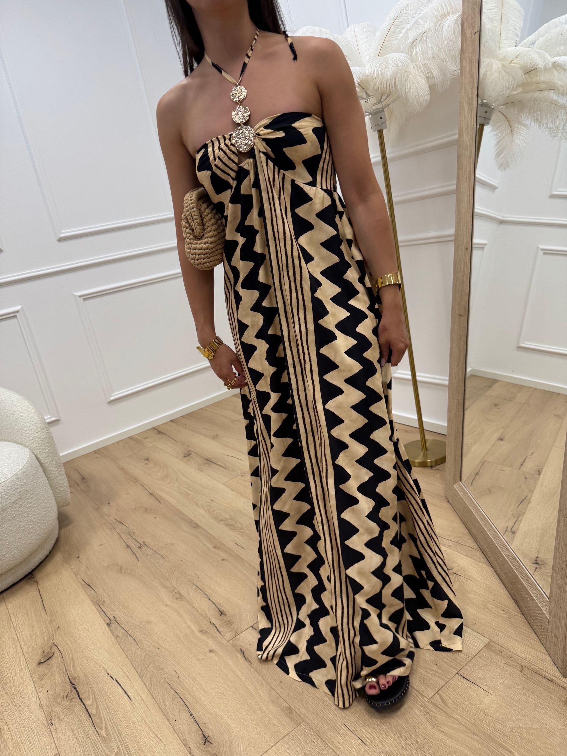 Vestito lungo fazzoletto Etnic Vibes - HaveOne