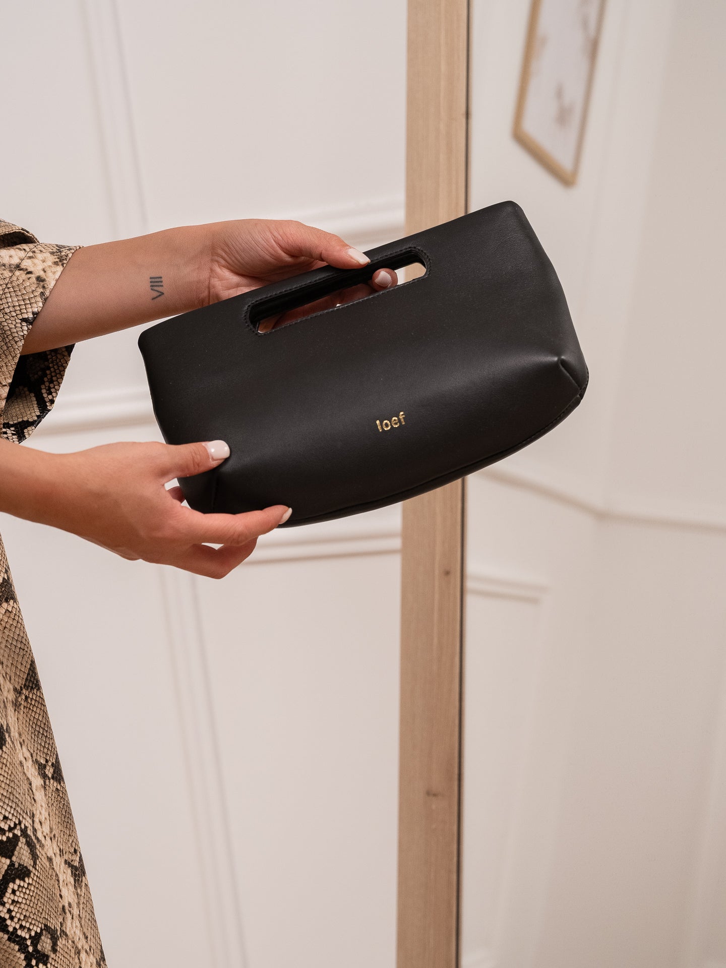 Borsa mini Dalia nera - Ioef