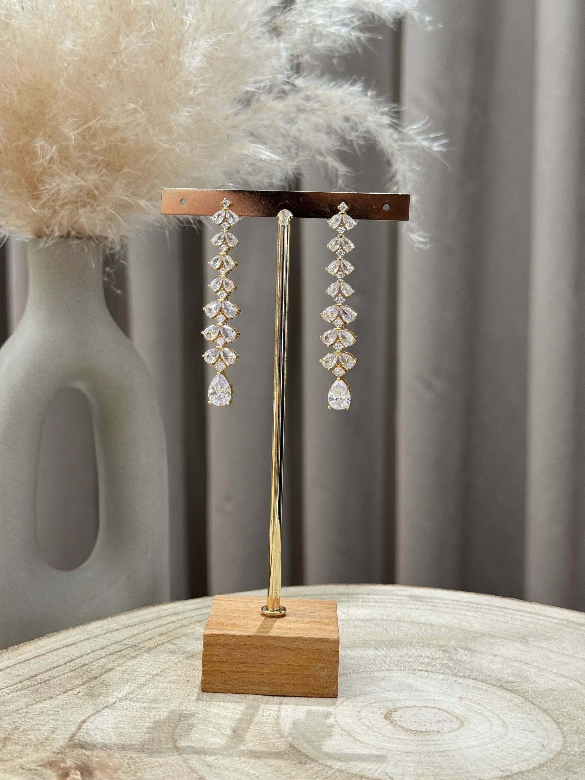 Orecchini pendenti sparkling oro - Calibro Shop