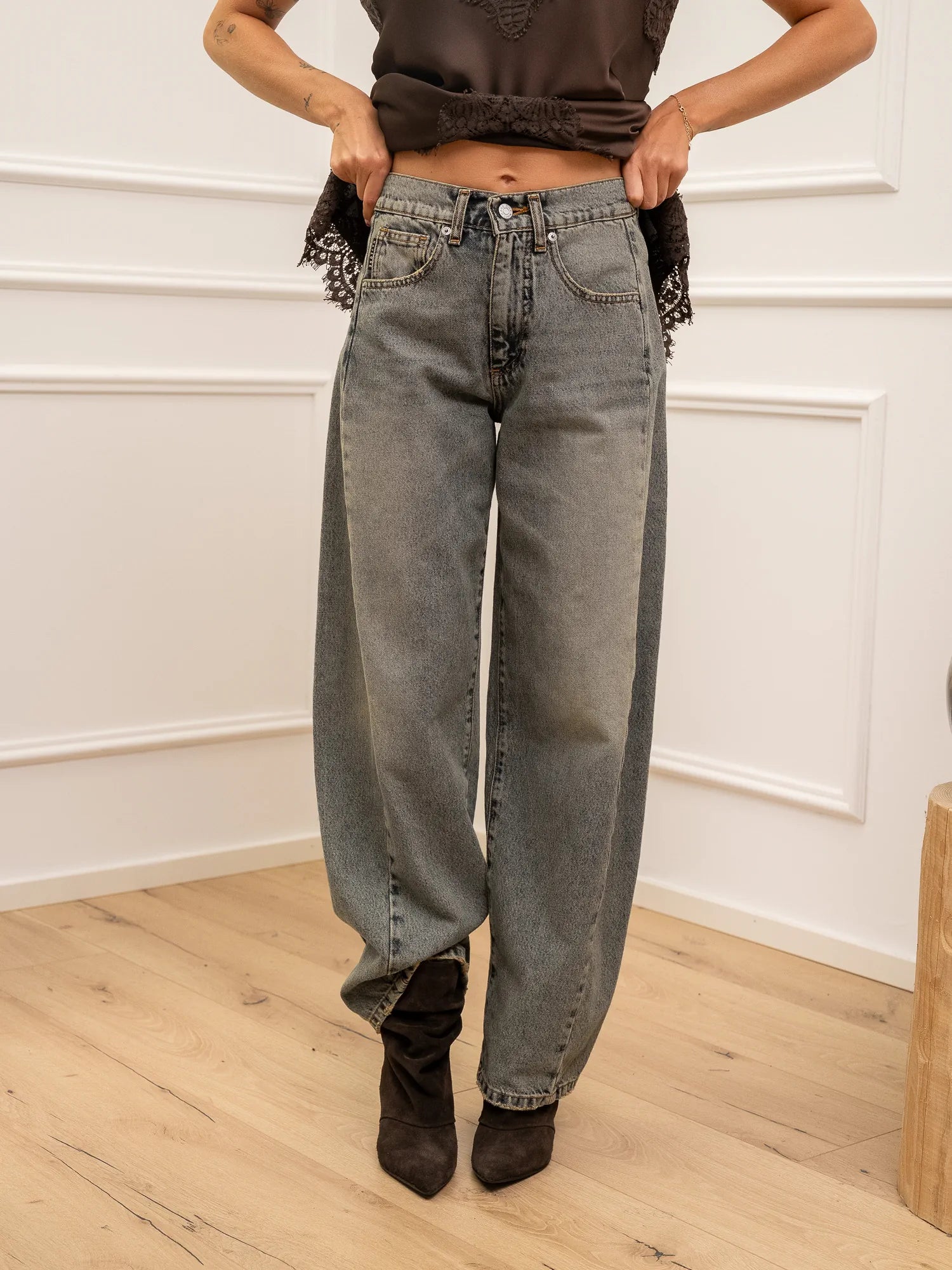 Jeans Lucy barrel denim vintage - HaveOne