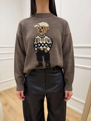 Maglia orsetto taupe - Tensione In