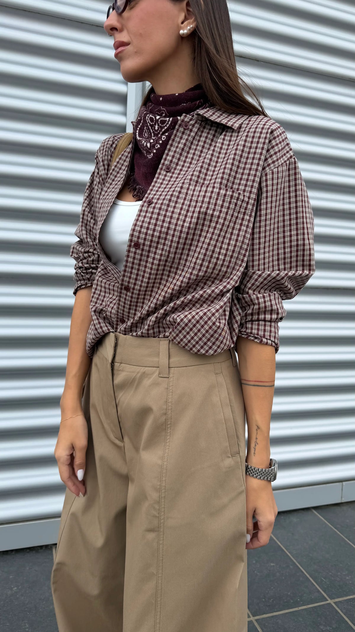 Camicia Asta check - JJXX