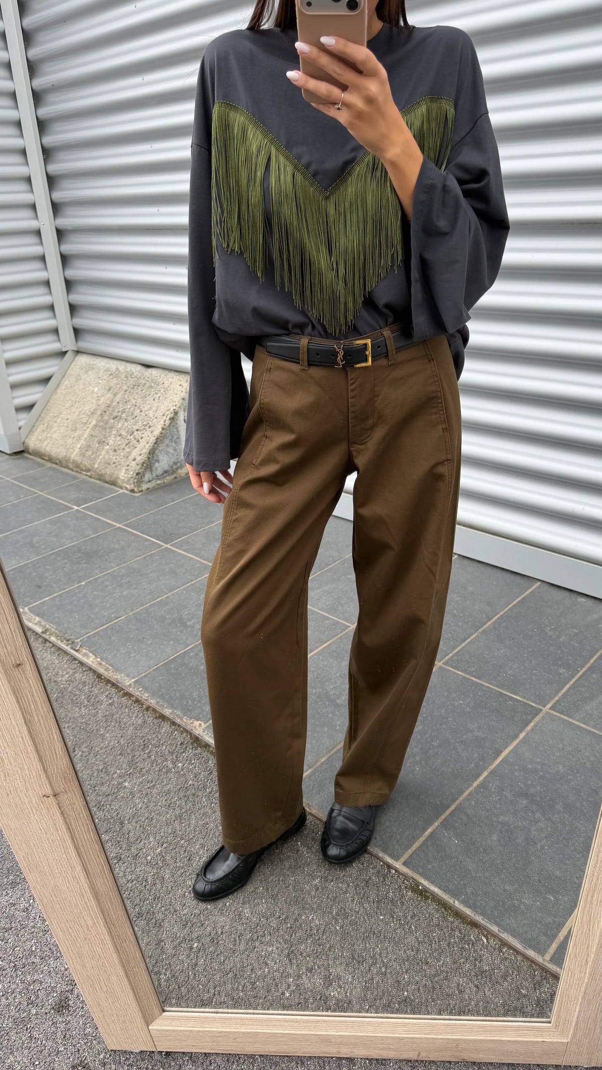 Pantaloni Hazel barrel - JJXX