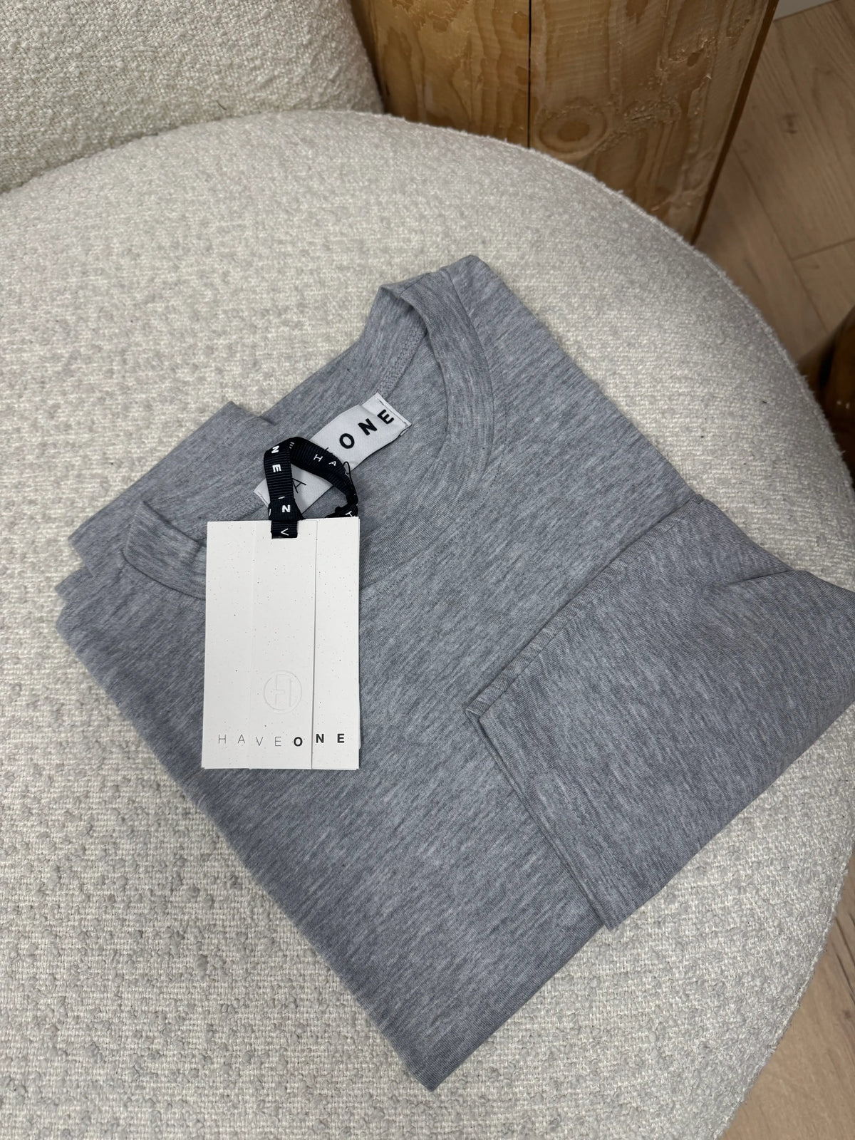 T shirt Easy girocollo scatoletta in cotone - HaveOne