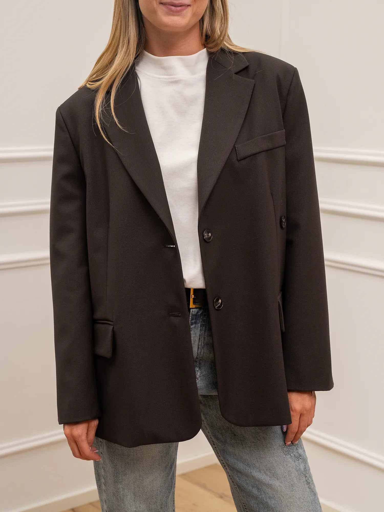 Giacca Blake moro con doppia abbottonatura - HaveOne