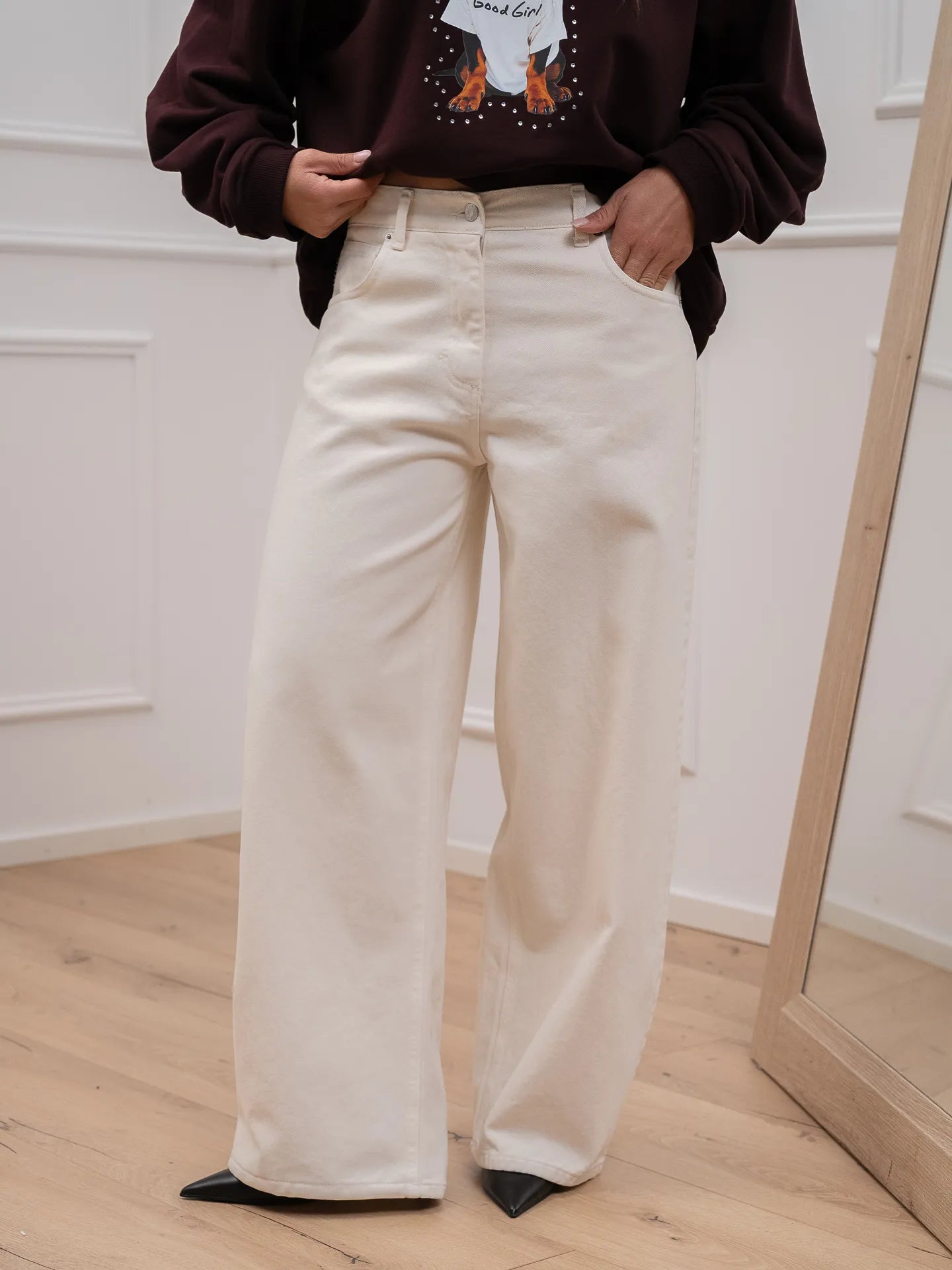 Jeans Bella denim burro - HaveOne