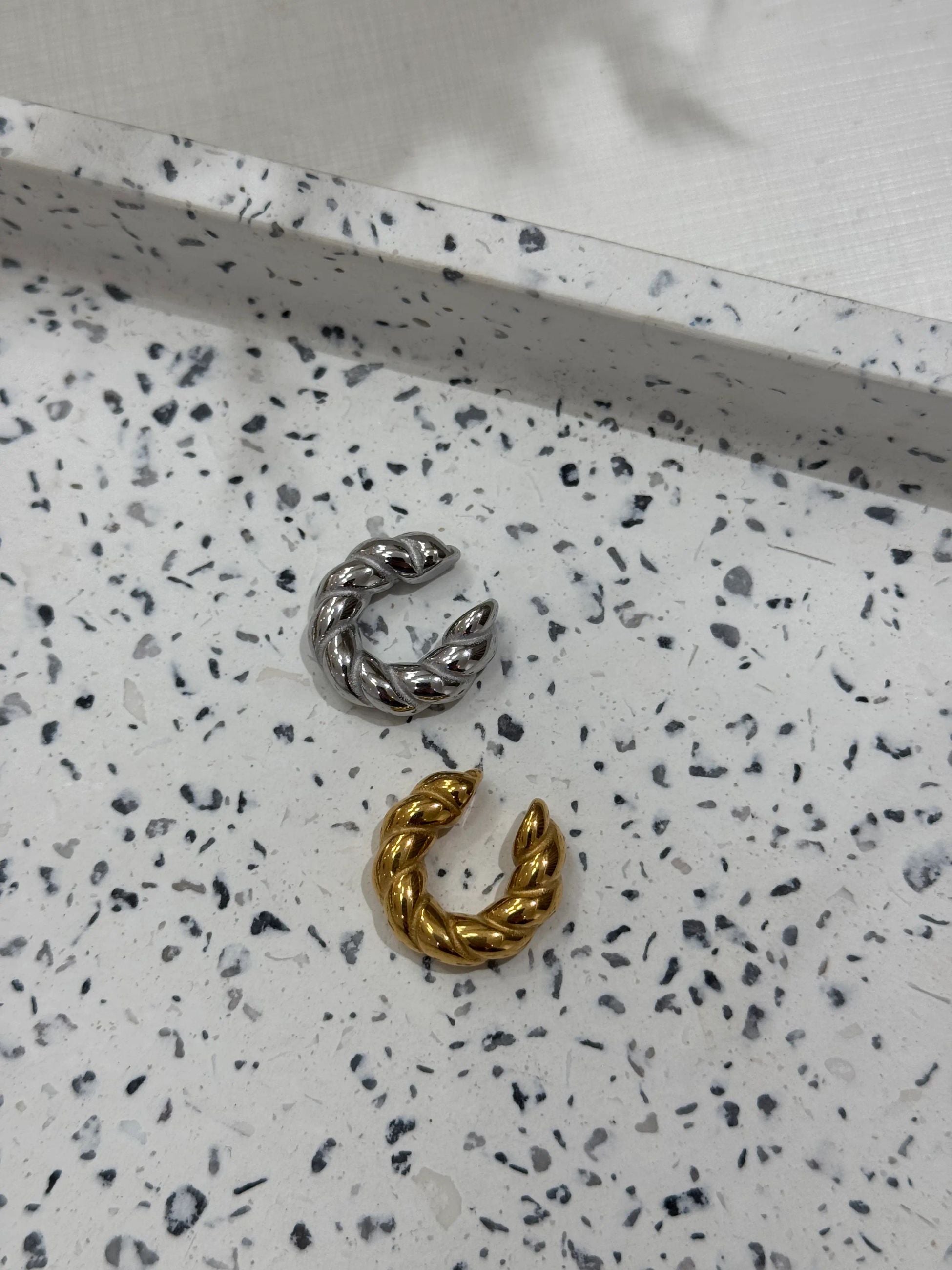 Ear cuff torchon oro - Calibro Shop