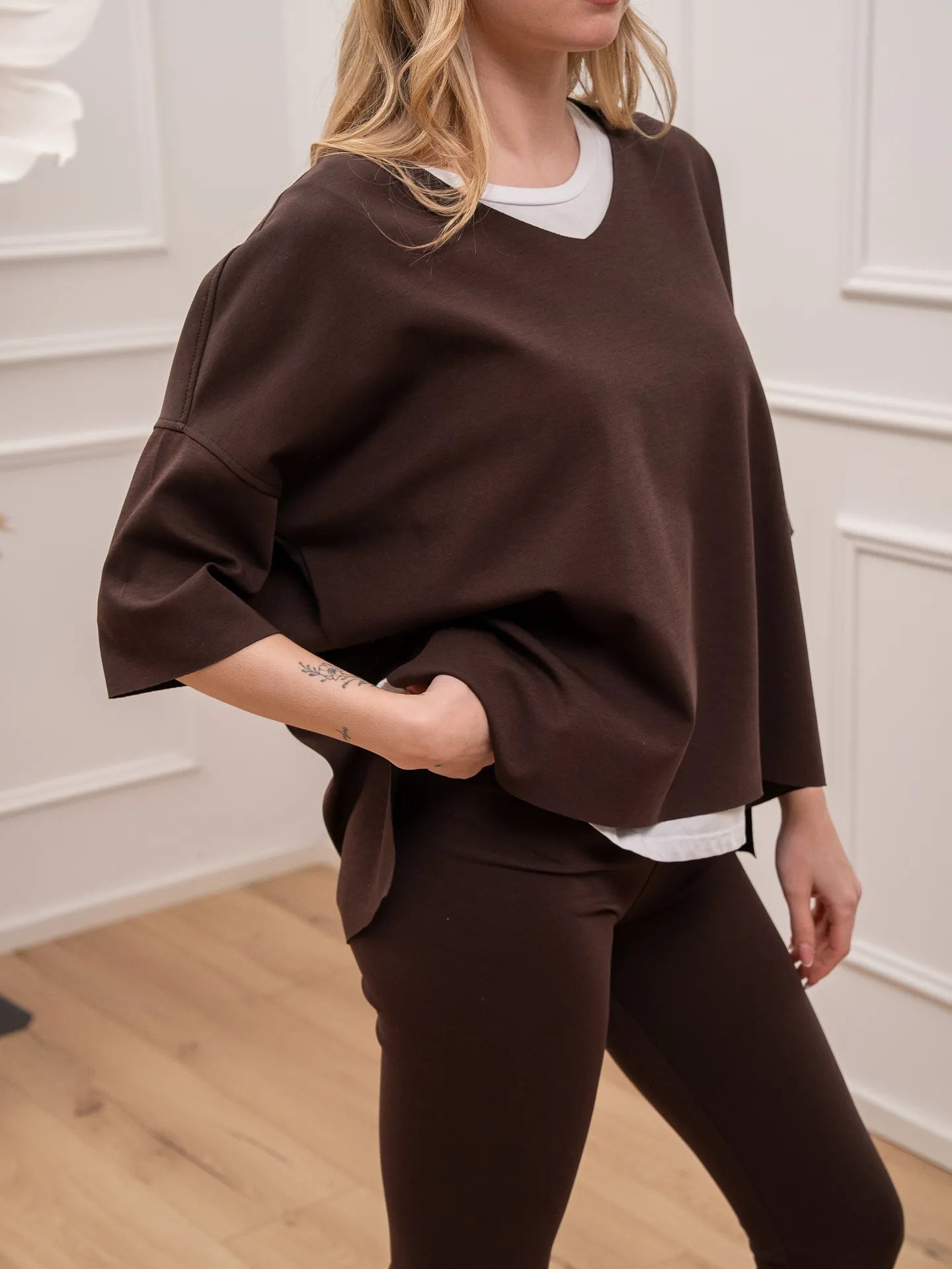 Maglia seamless doppia moro e bianco - HaveOne