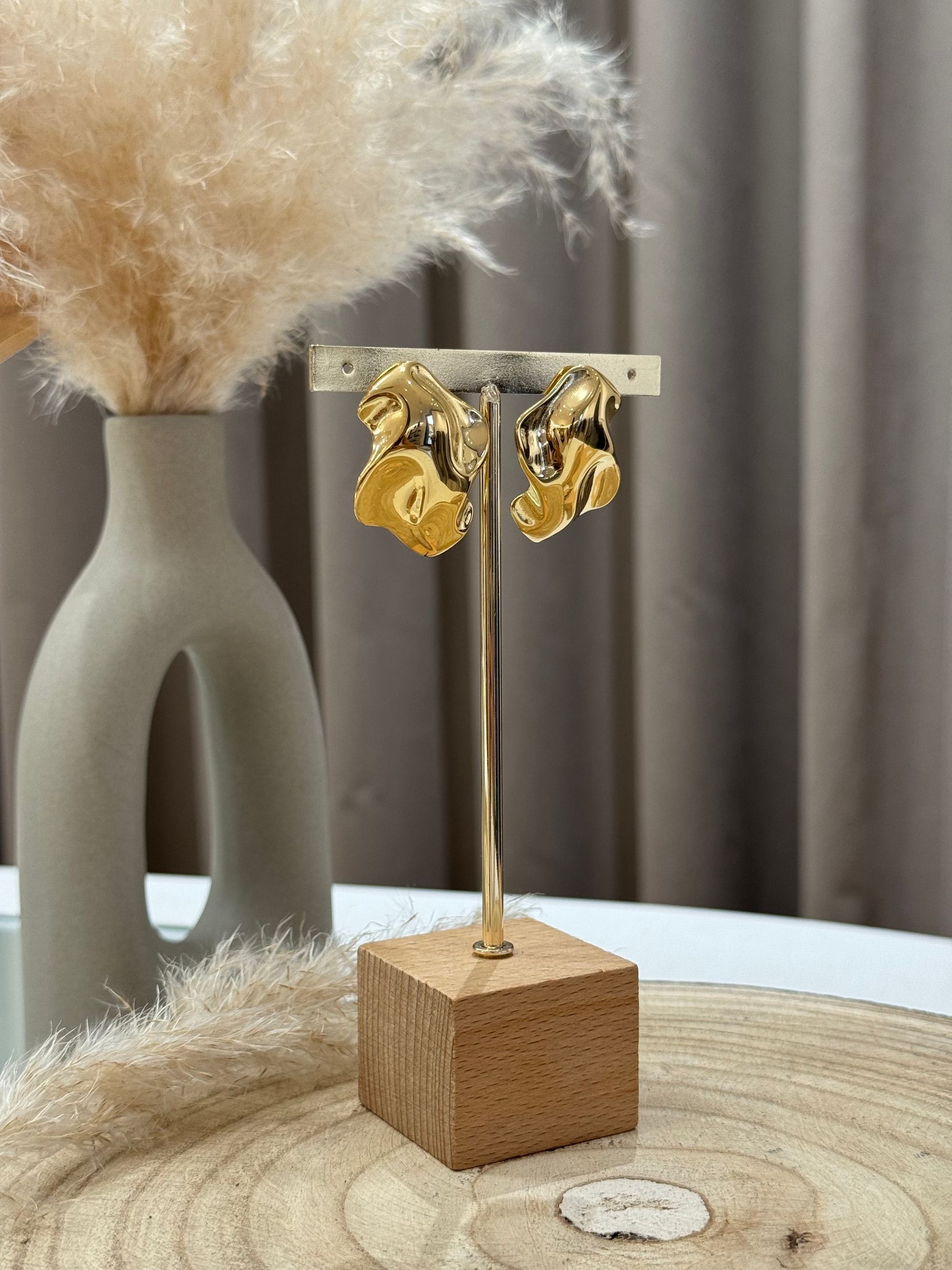 Orecchini Onda oro - Calibro Shop