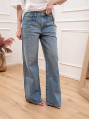 Jeans in denim straight fit - Glamorous