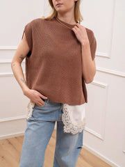 Gilet girocollo phard misto cotone - HaveOne