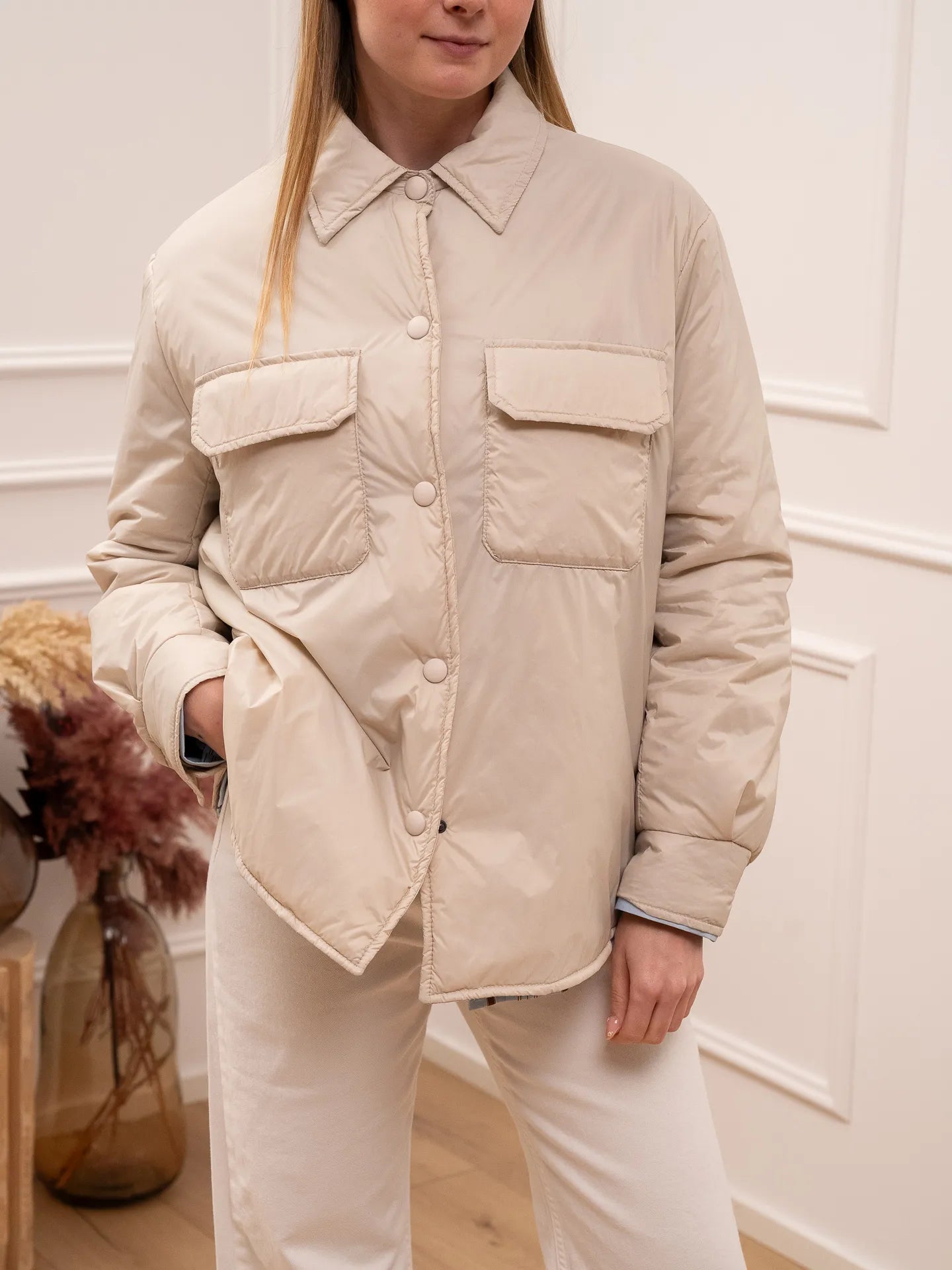 Giacchetto camicia 100% grammi riso - Philia Loft