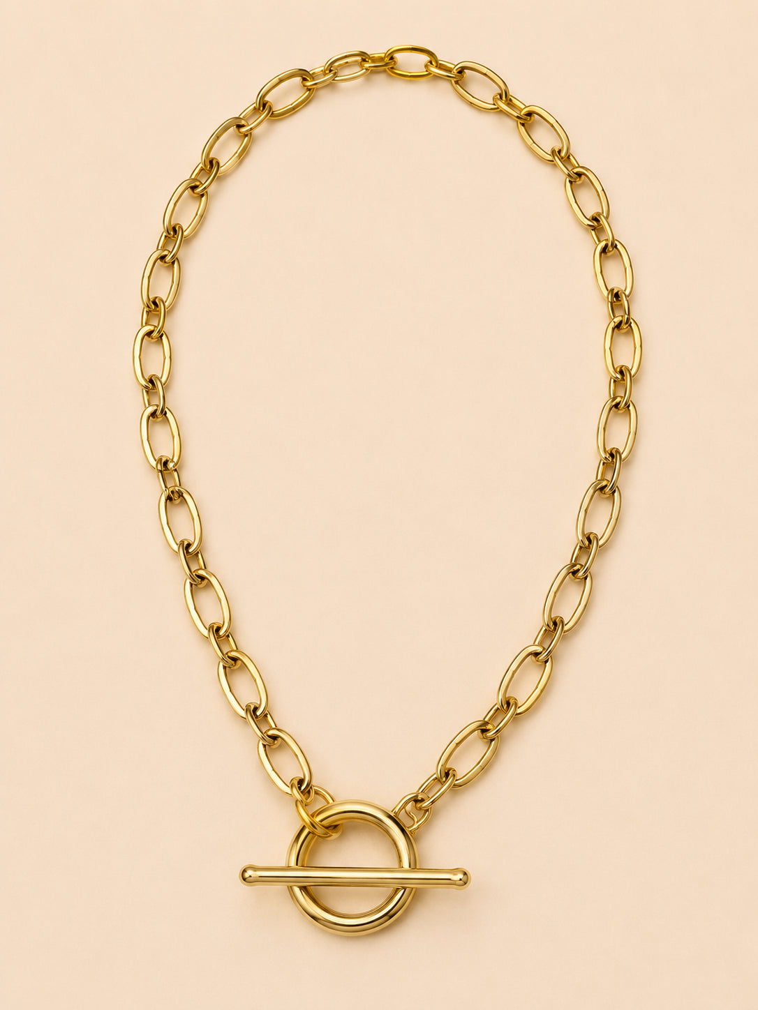 Collana a catena T Bar oro - Calibro Shop