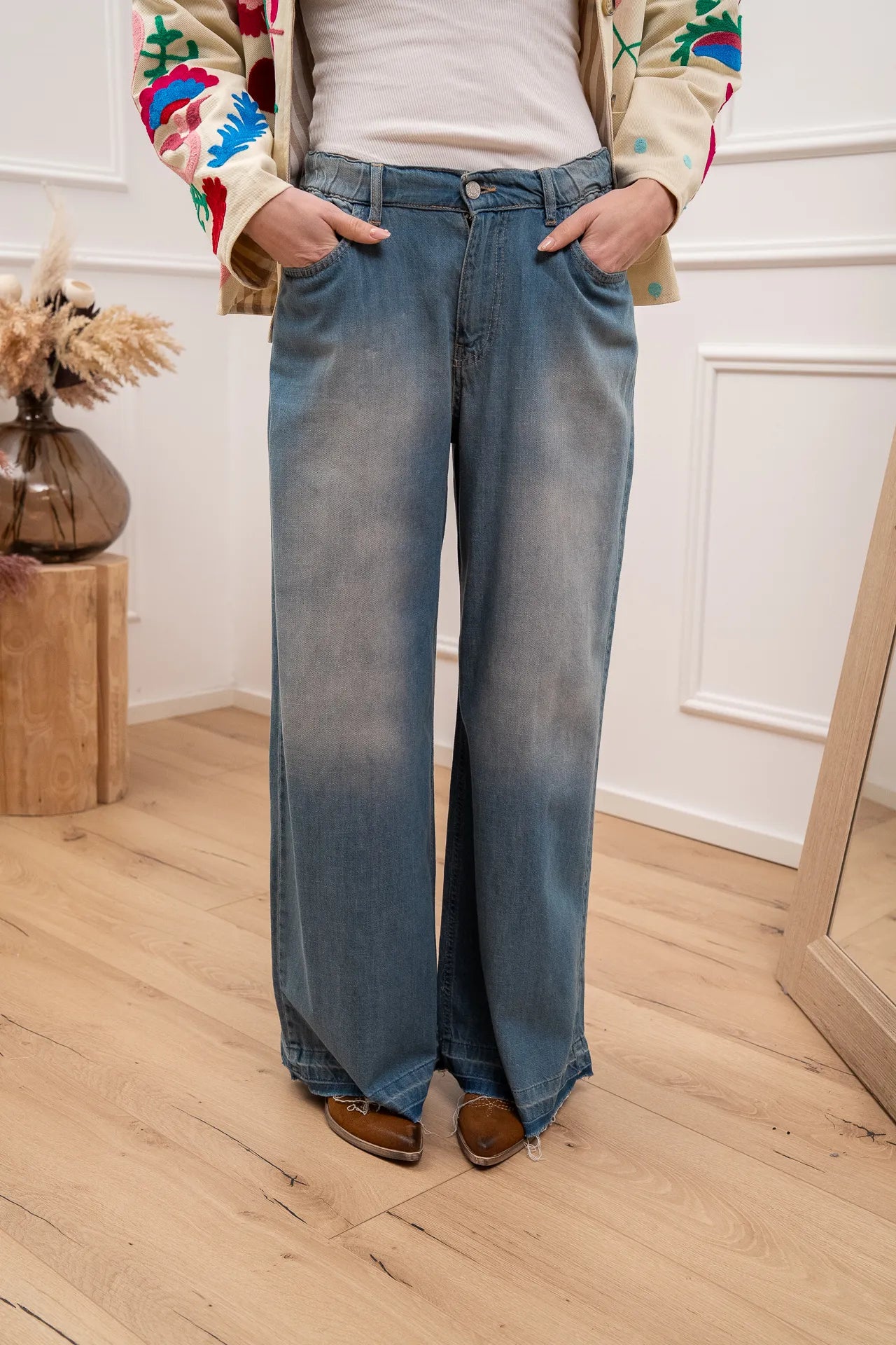 Jeans Orissa con elastico sul retro - HaveOne