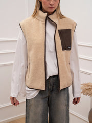 Gilet pile teddy Lima - Vicolo