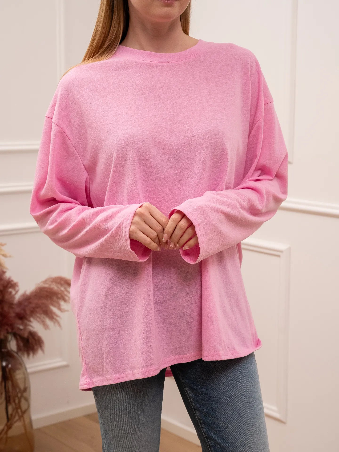 T shirt vedo non vedo rosa - Crispy