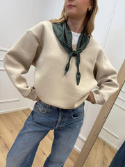 Felpa vaniglia con bandana - Dixie