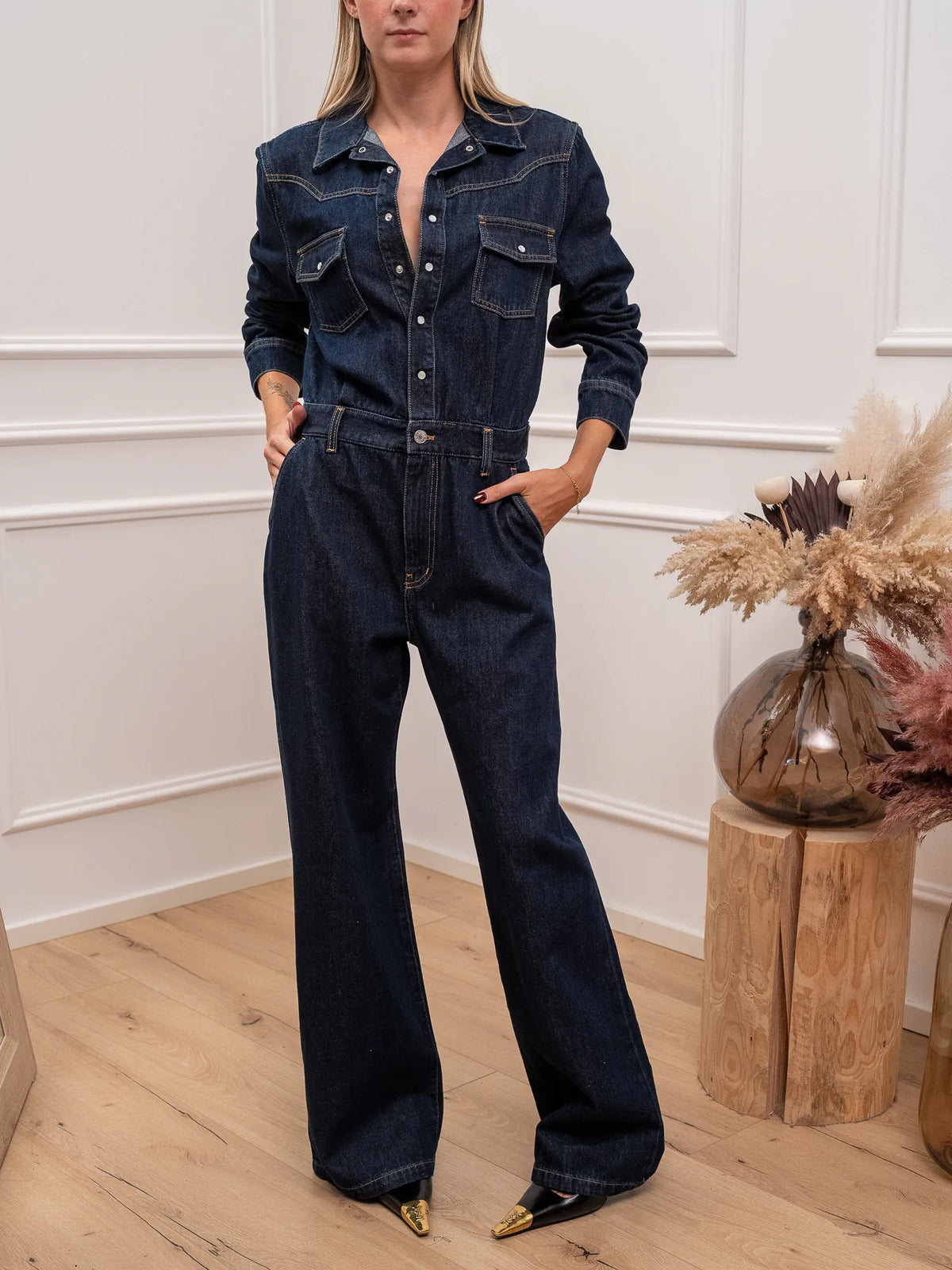 Tuta Sole denim scuro - Vicolo