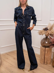 Tuta Sole denim scuro - Vicolo