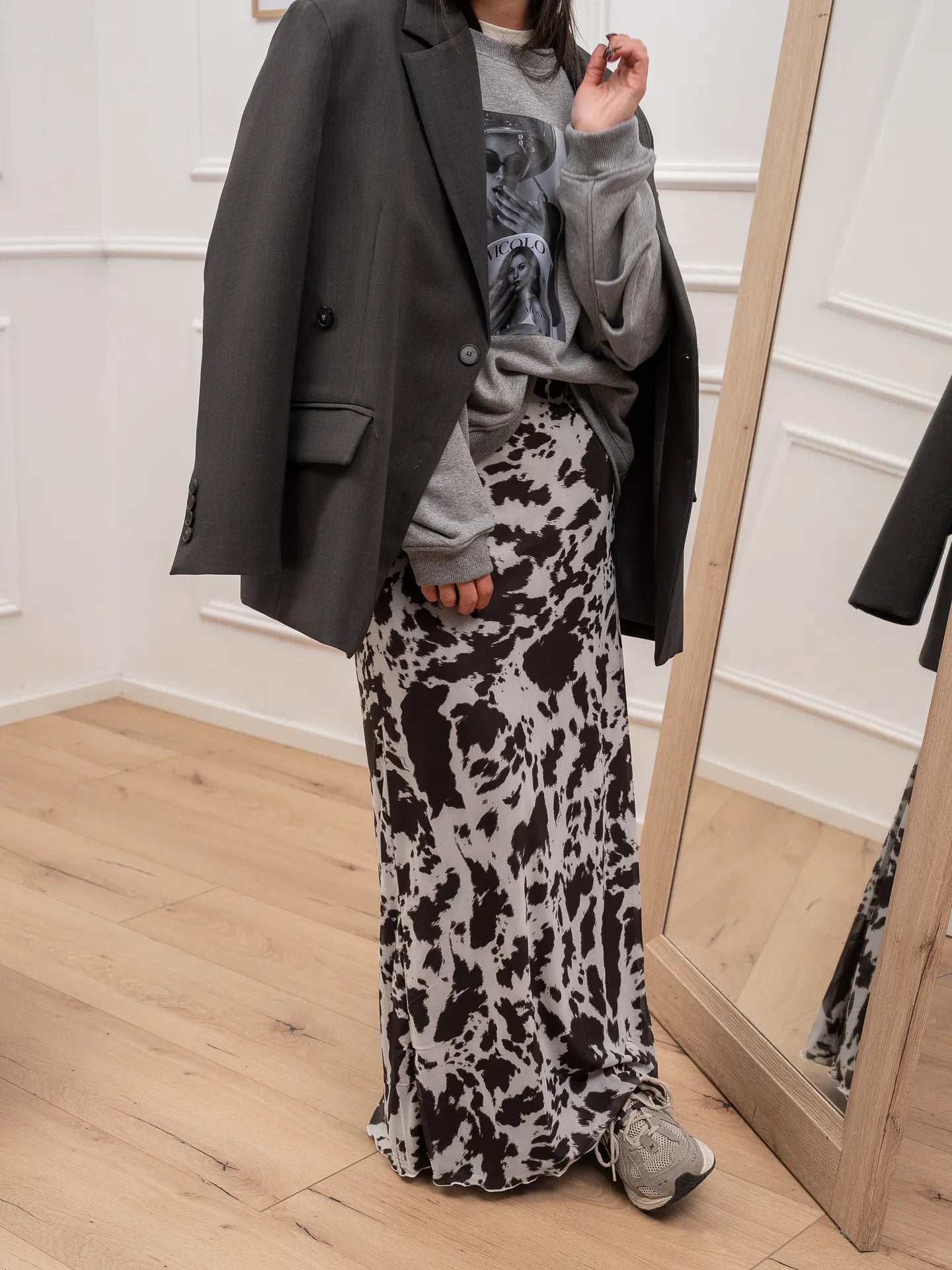 Gonna lunga in tulle cow - JJXX