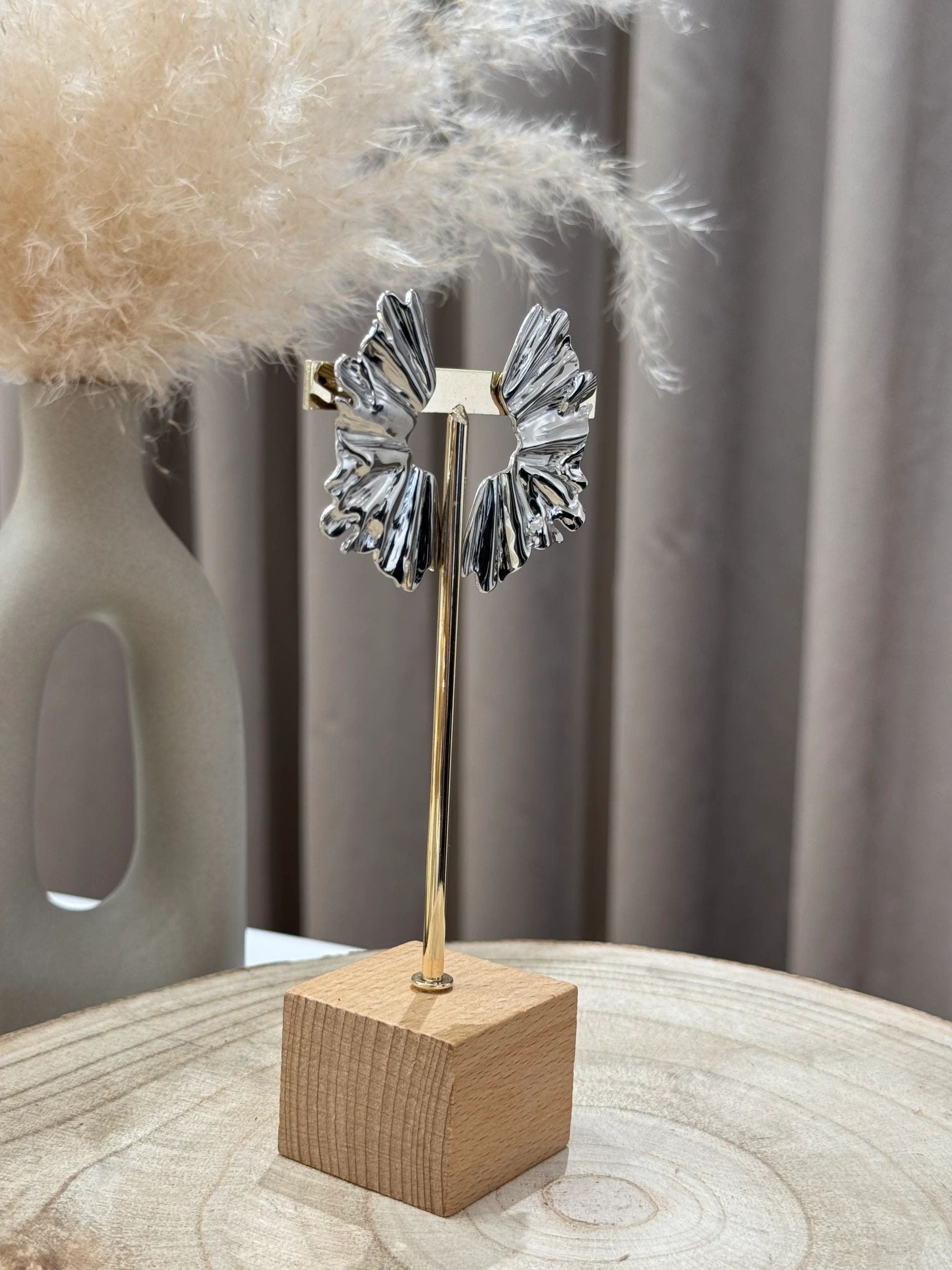 Orecchini petals argento - Calibro Shop