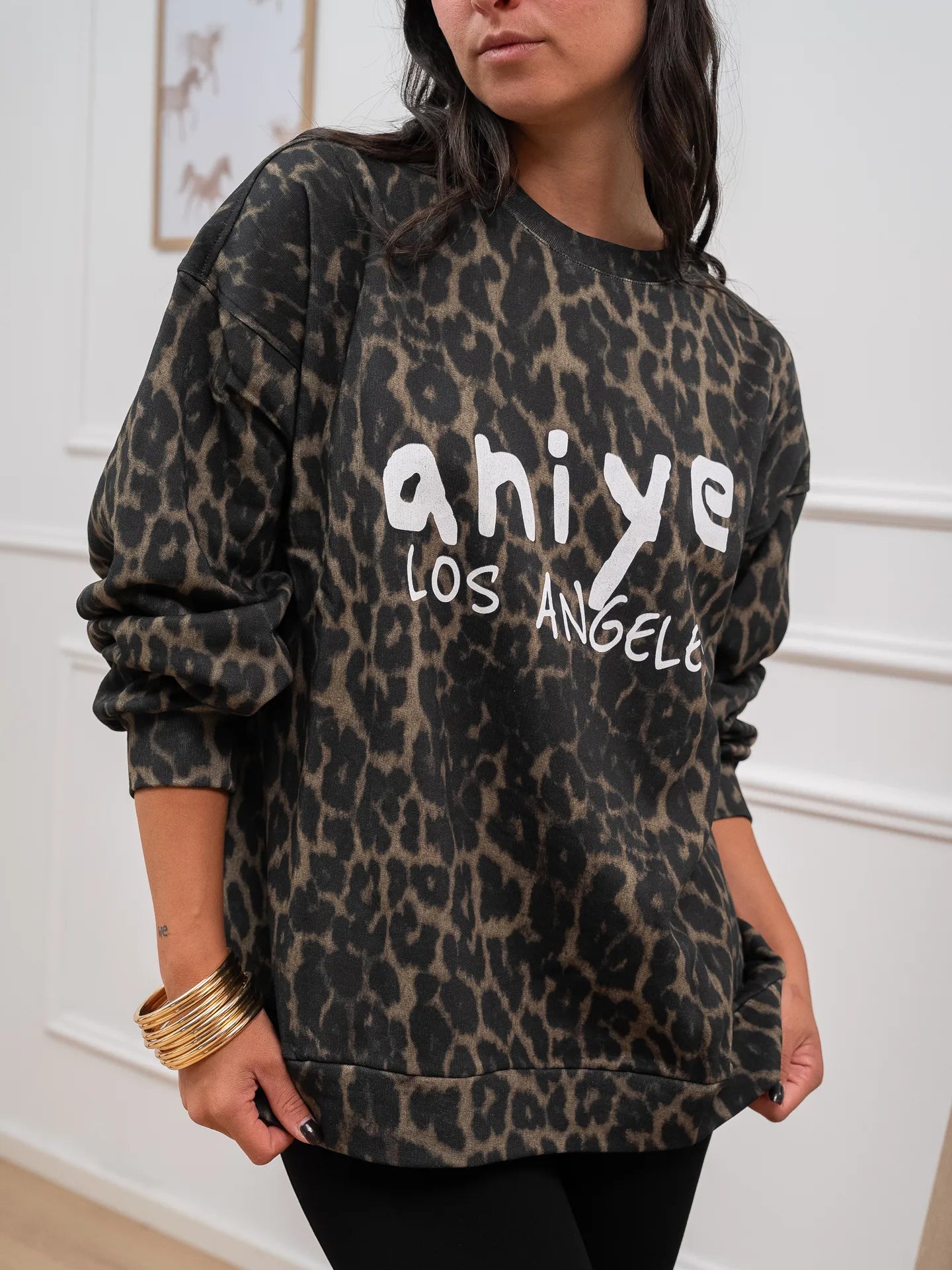 Felpa Hoodie maku Los Angeles over - Aniye By
